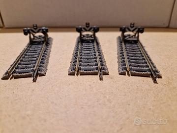 Fleischmann H0 3 Binari Terminali 6116 Rif Bcc 113