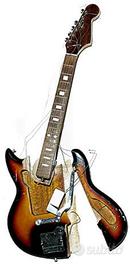 chitarra vintage , Wandre ,Davoli, Eko