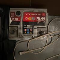 Batteria usata Fiamm 50ah 460A