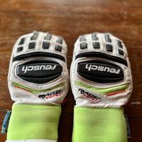 Reusch race team - guanti junior pelle 7-9 anni