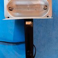 Faro alogeno vintage per fotografia