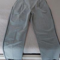 pantaloni grigi Bershka 