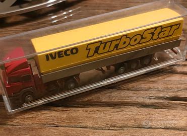 Camion IVECO TurboStar Telonato 1:87 - Old Cars 