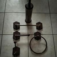 Accessori bagno legno