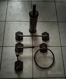 Accessori bagno legno