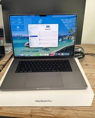 MacBook Pro 16″ M1 Max RAM 32Gb, SSD 1Tb Ex Demo