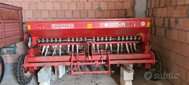 Seminatrice GASPARDO da tre metri ripasso e semina