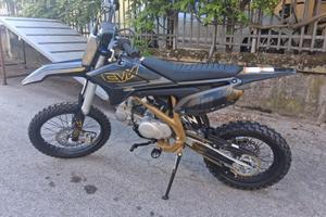 PITBIKE THUNDER 125cc BLACK/GOLD R 17/14