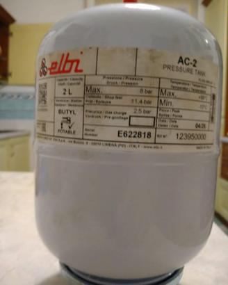 Vaso di espansione ELBI 2L potabile