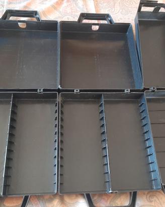 Custodie plastica bera per  cassette audio