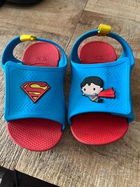 Ciabatta mare bambino superman