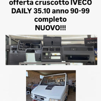Cruscotto iveco daily dal 1990 al 1999