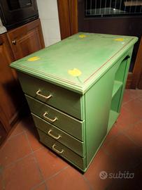 cassettiera con rotelline