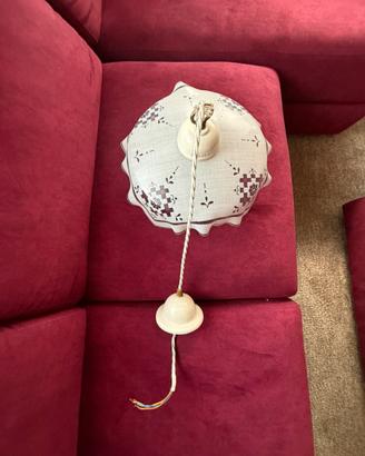 Lampadario in vetro