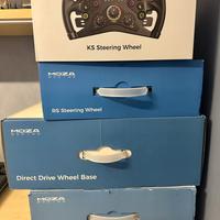 SIMRACING - bundle completo MOZA pari al nuovo !!!