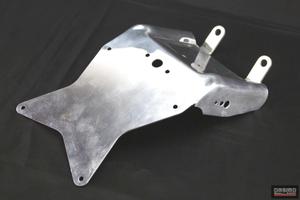 Tegolino portatarga alluminio Ducati monster 600 7