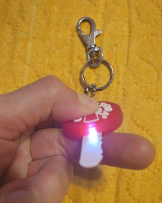 Portachiavi Campari Soda originale con luce LED