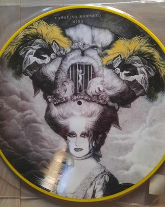 Mina lp picture disc Canarino Mannaro