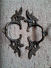 Maniglie d'epoca in ottone