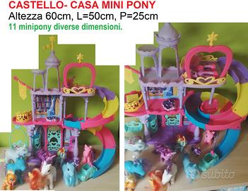 MINI PONY - CASTELLO MINIPONY + personaggi