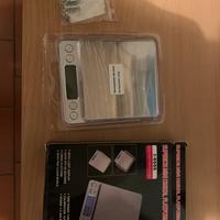 Bilancino di precisione con pesi calibrazione.