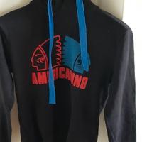 Felpa con cappuccio Americanino