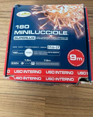 Luci di Natale - Catena 180 minilucciole