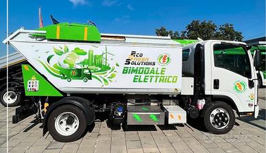 Nuovo di fabbrica.minicompattatore 8mc montat