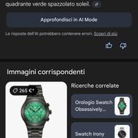 orologio swatch obsessively obsidian nero