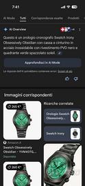orologio swatch obsessively obsidian nero