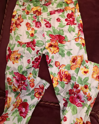 Pantaloni Vintage di raso