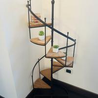 Scaffale scala Maisons Du Monde legno e ferro