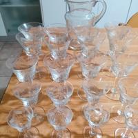 bicchieri buoni della nonna Art decò 