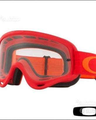 Oakley o-frame mx red orange trasparente