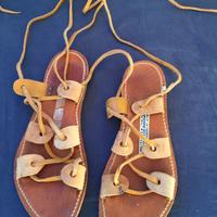 Sandali usati Stile Grecia Fatti artigianalmente