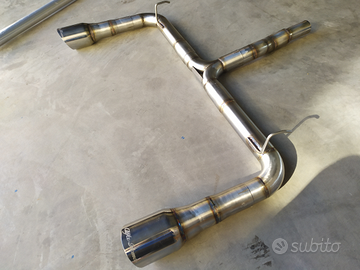 Alfa romeo Giulietta scarico in acciaio inox