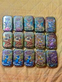 Pokèmon Mini tin Evoluzioni Prismatiche
