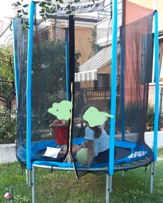 trampolino elastico da giardino 
