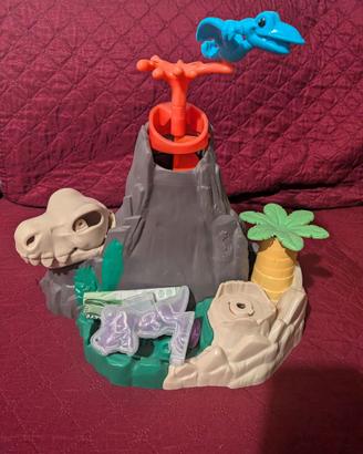 Play-Doh Dino Crew - Playset Isola del Vulcano