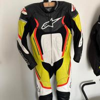Tuta moto Alpinestars 52 autografata Jonathan Rea