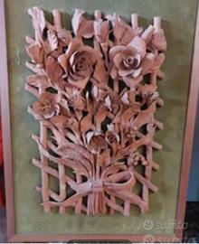 Quadro in terracotta