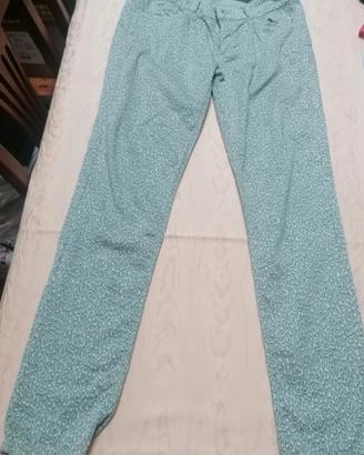 Pantaloni maculati verdi Rebel Queen Taglia M