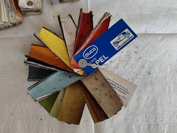 Mazzetta vernici Duco auto storiche Opel anni 1978
