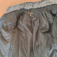 Giaccone Fan DY nero con pelliccia usato 