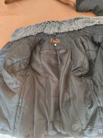 Giaccone Fan DY nero con pelliccia usato 