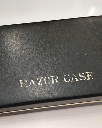 Scatola porta rasoi vintage