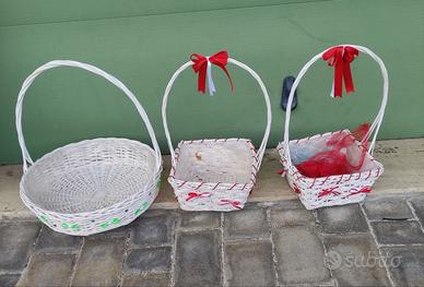 Cesti per bomboniere e feste