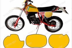 Aesivi tabelle porta numeri Puch GS Frigerio