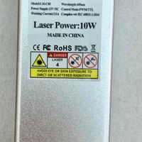 Laser 10W nuovo!