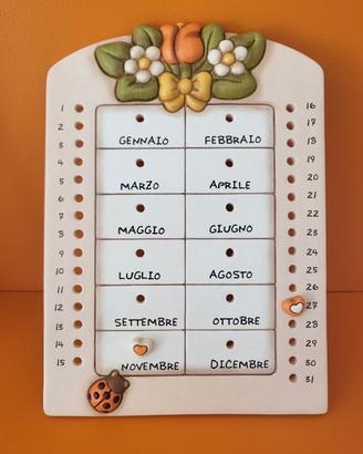 Calendario perpetuo Thun da muro Country